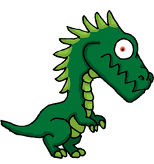 Cartoon Fire Dragon By - Dragon Cartoon Png