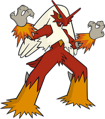 Pokemon 2257 Shiny Blaziken Pokedex - Blaziken Hd Png