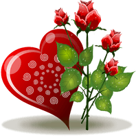 Rose Valentines Love Day Free Download PNG HD