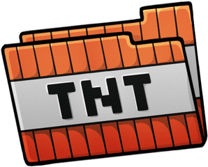 Minecraft Tnt Folder Icon Png Clipart Image Iconbugcom - Minecraft Folder Icon