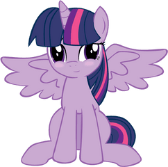 Twilight Sparkle Pony Winged Unicorn Animation The - Mlp Twilight Sparkle Alicorn Cute Png