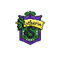 Slytherin - Hama Perle Slytherin Png