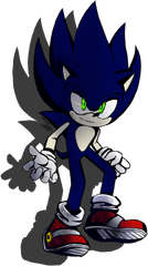 Dark Sonic Png - Sonic The Hedgehog Dibujo