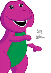 Barney Halloween Png Image - Happy