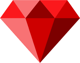 Ruby - Ruby Rails Logo - Free PNG