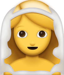 Bride Emoji [Free Download iPhone Emojis] Icon File HD - Free PNG