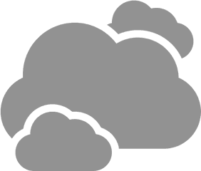 Clouds Icon - Grey Clouds Png Cartoon