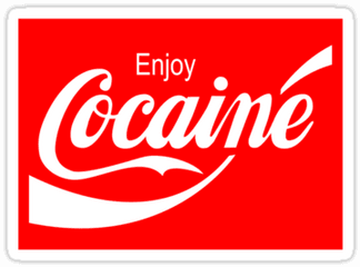 Drogue Audiogrammes - Enjoy Cocaine Sticker Kaufen Png