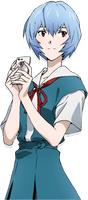 Ayanami Rei Free Download PNG HD