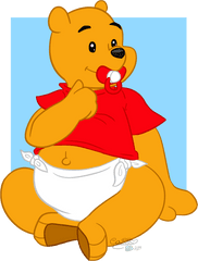 Baby Winnie The Pooh Png - Winnie The Pooh Kanga Diaper