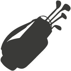 Golf Equipment Silhouette - Transparent Png U0026 Svg Vector File Silhouette Golf Bag Clip Art