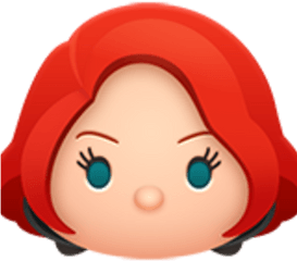 Black Widow Marvel Tsum Game Wikia Fandom - Black Widow Marvel Tsum Tsum Png