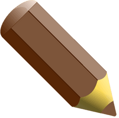 Cylinderanglecolored Pencil Png Clipart - Royalty Free Svg Brown Color Pencil Clipart