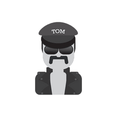 Emoji Tom Of Finland - Finland Toolbox Leather Emoji Png