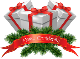 Gift Christmas Red PNG Download Free