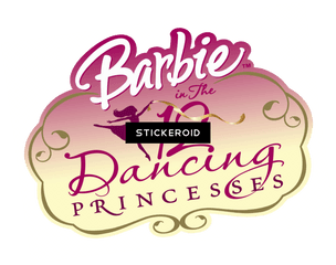 Barbie Logo Art - Barbie And The 12 Dancing Png