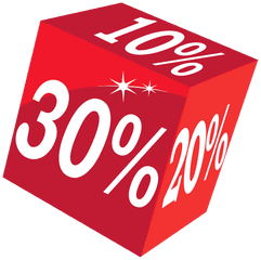 Discount Cube Icon Free Frame - Free PNG