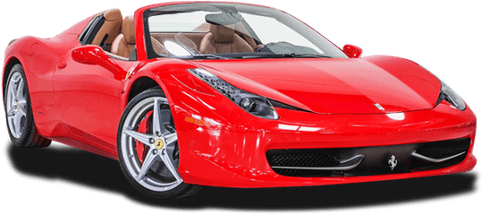 Ferrari Rojo Png Image - Ferrari 458 Spider Png