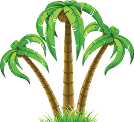 Palm Tree Vector Art Free - Palm Tree Clip Art Png