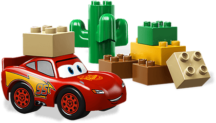 Lightning Mcqueen - Lego Duplo 5813 Cars Lightning Mcqueen Lego 5813 Png