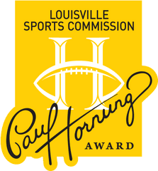 Louisville Sports Commission - Paul Hornung Award Trophy Png