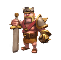 Clash Of Clans Barbarian King Png
