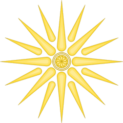 Lights Clipart Sun Rays Transparent Free - Vergina Sun Png