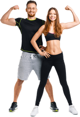 Fitness Transparent Png Clipart Free - Couple Fitness Png