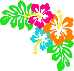 Hibiscus Png Svg Clip Art For Web - Download Clip Art Png Hawaiian Flowers Clip Art