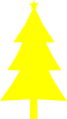 Png Christmas Tree Silhouette - Christmas Tree