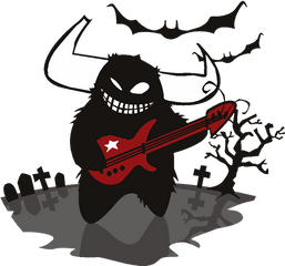 Halloween Songs - Lots And Lots Of Scary Songs And Sound Halloween Music Clip Art Png