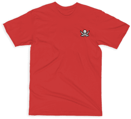 Trinidad Tobago Pirate Flag Shirt - Short Sleeve Png