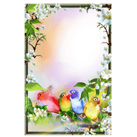 Picture Play Google Cute Frame Lark - Free PNG