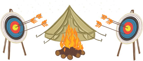 Campfire Wild Adventures - Darts Png