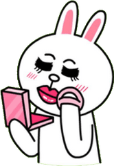 Line Stickers - Cony Line Sticker Png