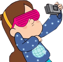 Cartoon - Gravity Falls Stickers Scenes Png