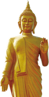 Golden Buddha Statue Photos Download HD - Free PNG