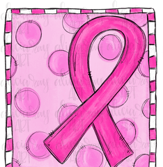 Breast Cancer Ribbon Sublimation Png Digital Download - Breast Cancer