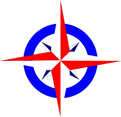 Compass Windrose Navigation - Compass Rose Png