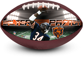 Make - Aball Nfl Walter Payton Bears Christmas Chicago Bears Png