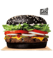 King Whopper Hamburger Food Fast Burger Bun - Free PNG