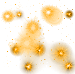 Download Yellow Glowing Lights Png Image With No - Light Effect Png