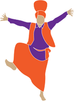 Lohri Dancer For Happy Party Near Me - Free PNG