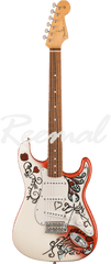 Electric Guitar Jimi Hendrix Monterey - Jimi Hendrix Electric Guitar Png