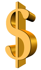 Free Png Gold Dollar Sign Image - Dolar Isareti