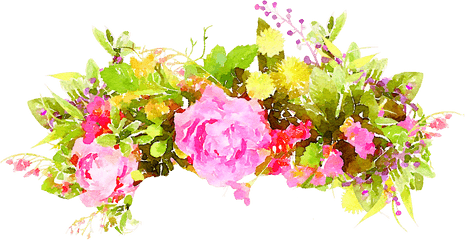 Hd Flowers Image Watercolor Png 46954 - Free Icons And Png Bouquet