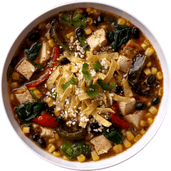 Chicken Tortilla Chipotle - Corelife Broth Bowl Png