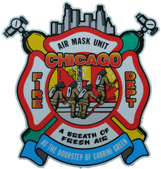 Il Chicago Fire Department Breathing Apparatus - Illustration Png