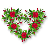 Rose Heart PNG Download Free