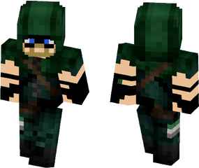 Download Green Arrow Minecraft Skin For - Blonde Hair Minecraft Skin Boy Png